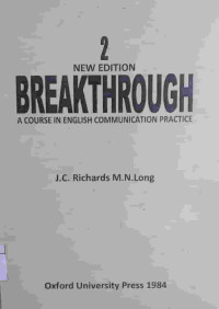 Breakthrough 2: a course in english communication practice