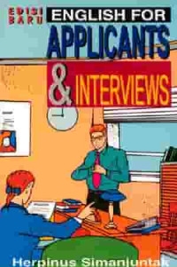 English for applicants & interviews