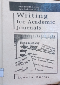 Writing for academic journals