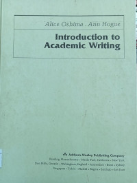 Introduction to academic writing