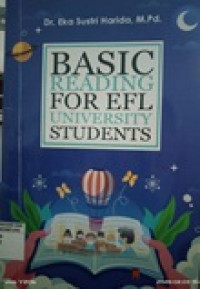 Image of Basic reading for EFL university students