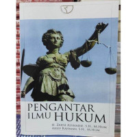 Pengantar ilmu hukum