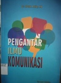 Image of Pengantar ilmu komunikasi