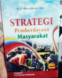 Strategi pemberdayaan masyarakat