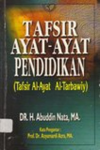 Tafsir ayat-ayat pendidikan