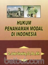 Hukum penanaman modal di Indonesia