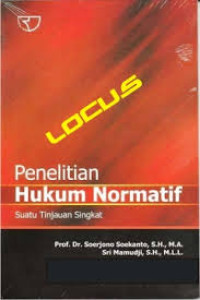 Penelitian hukum normatif: suatu tinjauan singkat