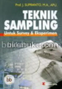 Teknik sampling untuk survey dan eksperimen