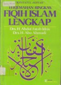 Terjemahan ringkas fiqh islam lengkap