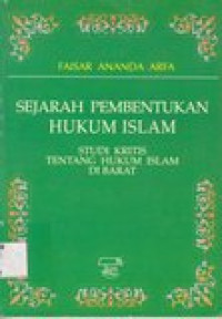 Sejarah pembentukan hukum Islam