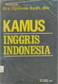 Kamus Inggris Indonesia.