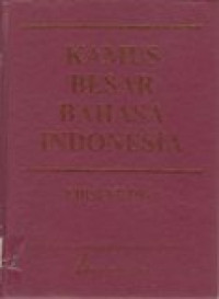 Kamus Besar Bahasa Indonesia Edisi Ketiga