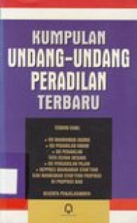 Kumpulan undang-undang peradilan terbaru