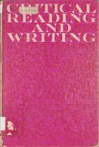 Critical reading and writing