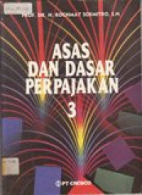 Asas dan dasar perpajakan 3