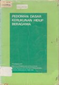 Pedoman dasar kerukunan hidup beragama