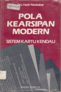 Pola kearsipan modern: sistem kartu kendali