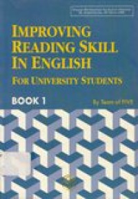 Improving reading skill in English for university students