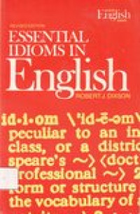 Essential idioms in english