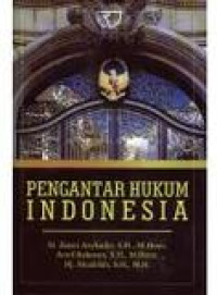 Pengantar hukum indonesia