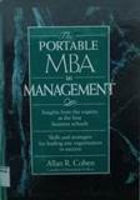 The portable MBA in management