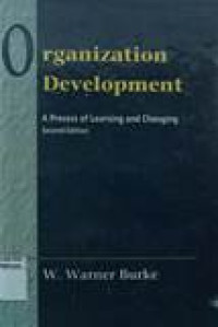 Organization development: a process of learning and changing