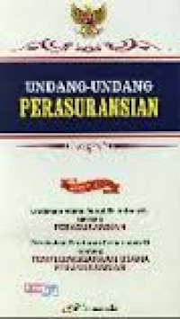 Undang-undang perasuransian (undang-undang RI nomor 40 tahun 2014)