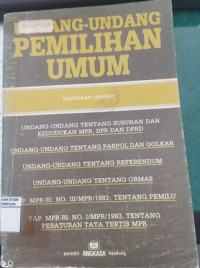 Undang-undang pemilahan umum